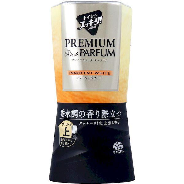 他サイト： 4901080695215 トイレのスッキーリ！ Sukki−ri！ プレミアムリッチパルファム イノセントホワイト 400mL【キャンセル不可】の商品画像