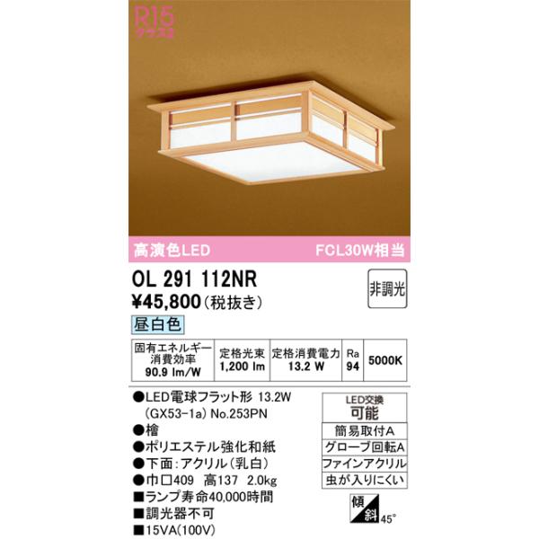 ODELIC OL291 142R 照明器具 30W ODELIC OL291 142R 照明器具 30W ODELIC（オーデリック） シーリング