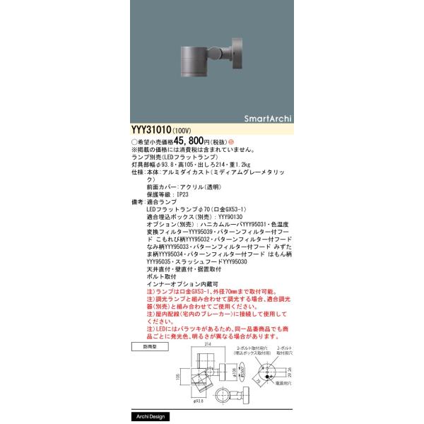 Panasonic（パナソニック） 安心のメーカー保証 【送料無料】 YYY31010