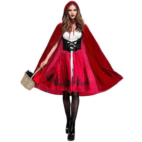 コスチューム 衣装 コスプレ ハロウィン 女 仮装 大人 赤頭巾ちゃんcos 大人 イベント 舞台 セット 忘年会 ハロウィン