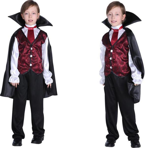 子供ハロウィン衣装子供 男の子 女の子 デビル ドラキュラ 吸血鬼 伯爵 デビルス バンパイア キッズ ハロウィン衣装 幼稚園ハロウィン衣装
