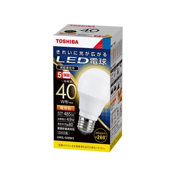 dF 40W` LDA5L-G/40W/2 zp260x S^Cv E26  LEDd ʓd`