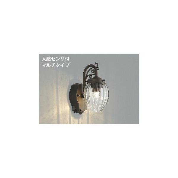 AU42398L  照明器具 人感センサ付玄関灯 LED防雨型ブラケット (60W相当) LED（電球色） コイズミ照明(PC)