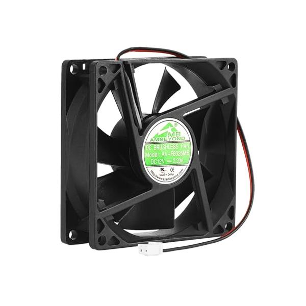 8025。-/8025ファン/AV-F8025MB・Size:8025ファン・パッケージ個数:1・定格電圧VDC：12V　 定格電流（A）：0.2A・定格速度: 3000RPM 　エアフロー: 32.28CFM・ベアリングタイプ：デュアルボ...