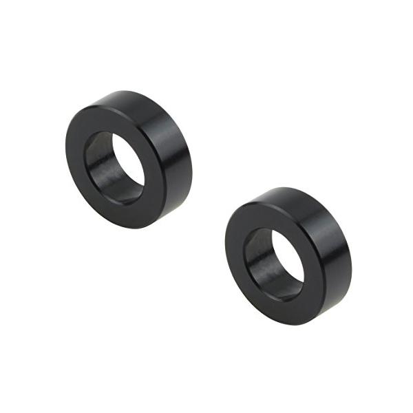 -/-/004018-SP・パッケージ個数:1・アルミ削り出し/アルマイト仕上げ・M8xT=5mm 外径15mm・2個入り・日本製・レーシングスタンドフックM8用がスイングアームに干渉する場合に使用するカラー