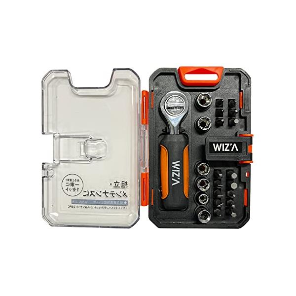 WIZ'A アークランドサカモト ミニラチェットハンドルセット ビット