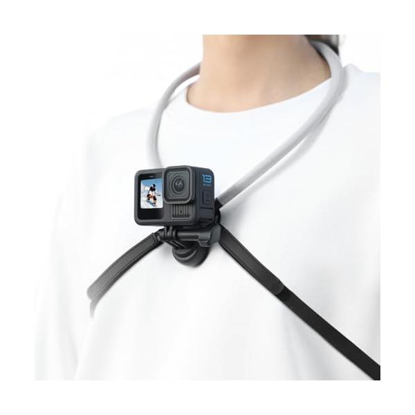 VRIG ネックレスマウント チェストストラップ付き 首掛けホルダー