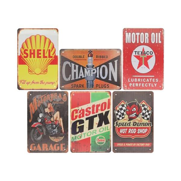 早い物勝ち】 ブリキ看板 アメリカン雑貨 ヴィンテージ レトロ壁掛け6