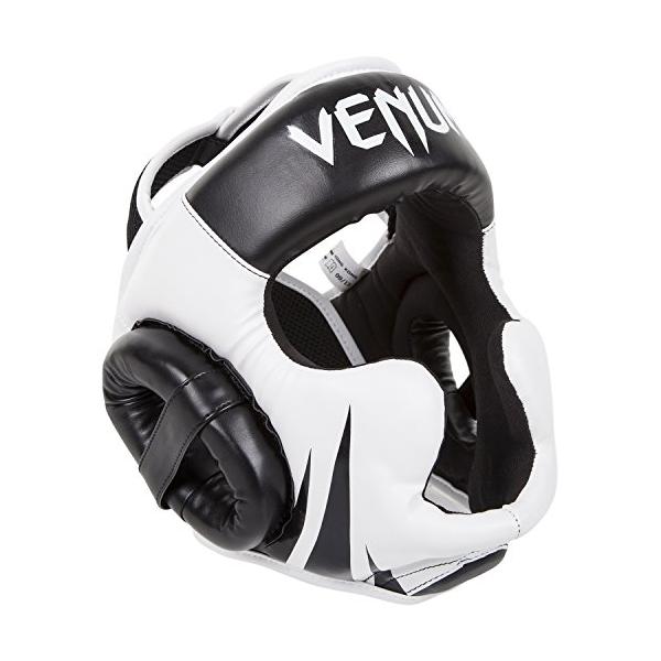 黒い/白い/ほとんどの人に適合するワンサイズ/0771・パッケージ個数:1・フェイクレザー製。・超軽量。・ヘッドギアのリスクを軽減するためのトリプルデンシティーのコンツアードフォーム。・頭部、頬、耳、顎の保護。・柔軟な両方向のベルクロ留め。...