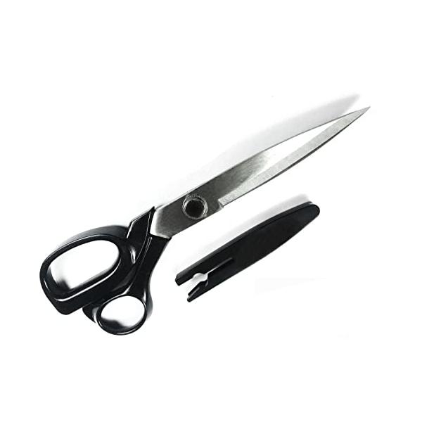 裁ちばさみブラック/210mm/-・Size:210mm・サクサク切れる3CR13高硬度鋼ブレード採用? 繊維が引っかからず、すいすい切れるからストレスフリー・握りやすいハンドルABS素材で滑らかでバリなし? 長時間使っても手が疲れない、快...