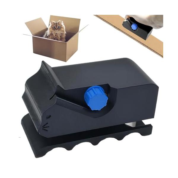 ブラック/-/f1・多用途段ボールカッターこの猫用爪とぎ専用段ボールカッターは、ペットの爪とぎや猫ベッド、その他のDIYプロジェクトにぴったりのパーツを作成するために特別に設計されています。段ボールを簡単に切り、猫のためにカスタム形状やサイ...