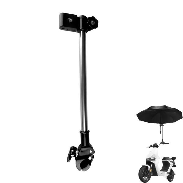 KASELIN 傘ホルダー 自転車 傘スタンド 傘の固定 高さ調節可能 360°回転 速い固定 雨 日除け取り外し簡単さすべえ ベビーカー 傘立