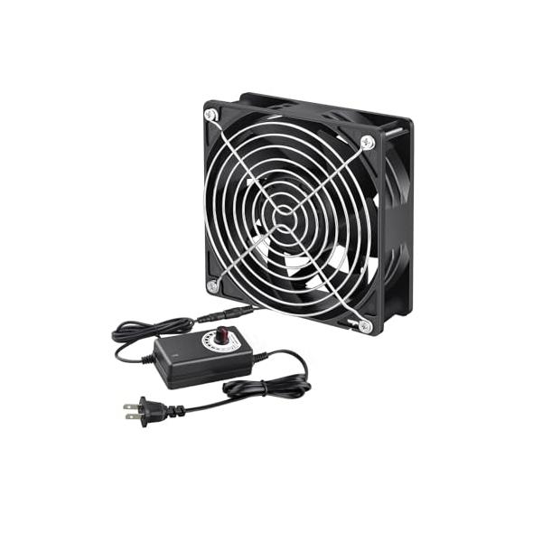 パラメータ:120w x 120l x 38hmm 4.72 x 4.72 x 1.5インチ。定格電圧:dc 12 v、定格電流:2.7 amp、定格速度:3000 rpm、空気の流れ:125 cfm;ノイズ:30 dba;コネクタ:dc ...