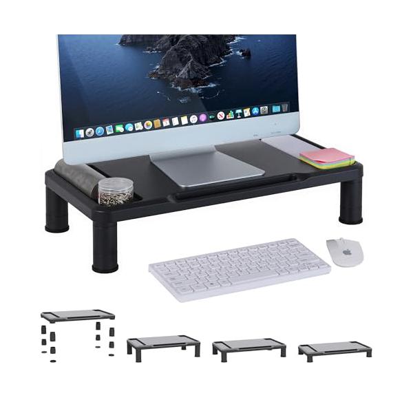 一段/ワイドモデルブラック/幅55.5×奥行26.5×高さ11.4cm/KHD-CT12-BLK・Style:一段/ワイドモデル・パッケージ個数:1・商品仕様：商品サイズ：幅55.5×奥行26.5×高さ11.4cm；梱包サイズ：幅38.3X...