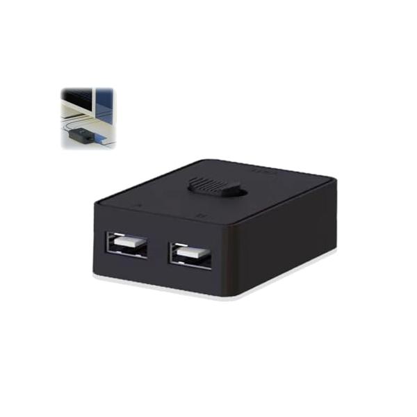 ワンキー切替このUSBスイッチは、1つのボタンで2つのPCを切り替え、1つのUSBデバイスを共有することができます。これにより、デスクの配線が簡素化され、ワークスペースが整理されます。ワンキー操作でデバイスの切り替えが瞬時に行えるため、作業...
