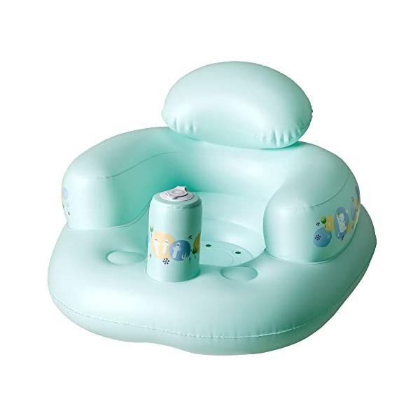 ムーミン/-/-・Color:ムーミン・空気で膨らますタイプのバスチェアです。やわから素材で安心して使えます。・お風呂ではバスチェアとしてお部屋ではお座り練習として２WAYでお使い頂けます。・重心を低く設計しているので安定感は抜群です。・エ...