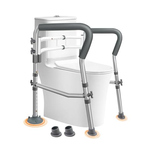 -/-/DP-010・ぐらつきがなくより安全: 当社のトイレ安全レールは、ぐらつきがなくバスルームの安全を確保するための安定性とサポートを提供します。滑り止めハンドルで快適なグリップを実現し、座ったり立ったりするときに安定性とサポートを提供...