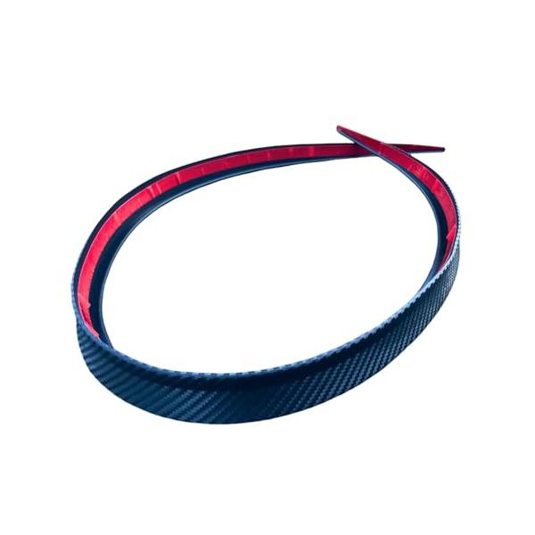 他サイト： YESprime ボンネット スポイラー エアロ モール リップ リア 虫除け 汎用 ドレスアップ ボディ フィット カナード フィン カーボンの商品画像