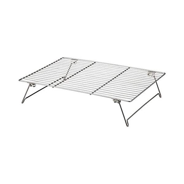 スチール/39x28 cm 15x11 /004.801.46・寸法: 長さ: 39 cm 15インチ、幅: 28 cm 11インチ、高さ: 8 cm 3インチ、最大 荷重:3.00kg 6ポンド10オンス。・ステンレススチール。・冷却ラッ...