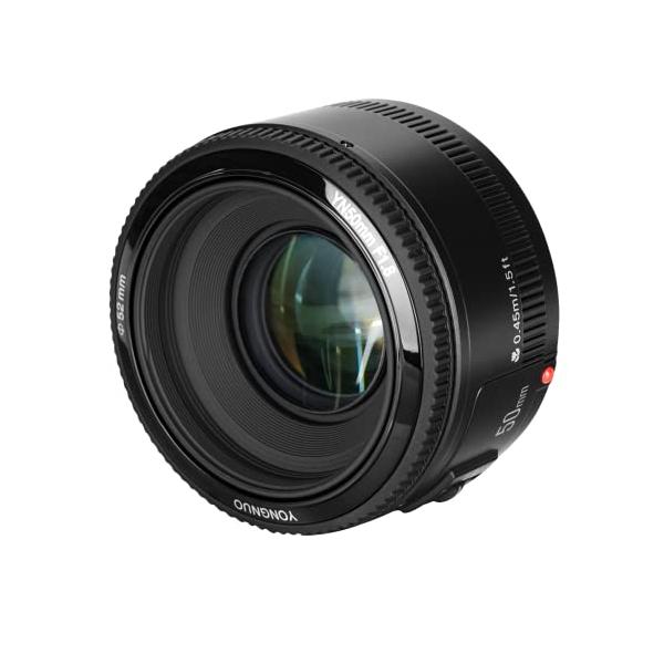 【美品】YONGNUO YN50mm F1.8 EFキャノンEF用 明るい単焦点 YONGNUO Canon YN50mm F1.8 単焦点レンズ キャノン EFマウント フル