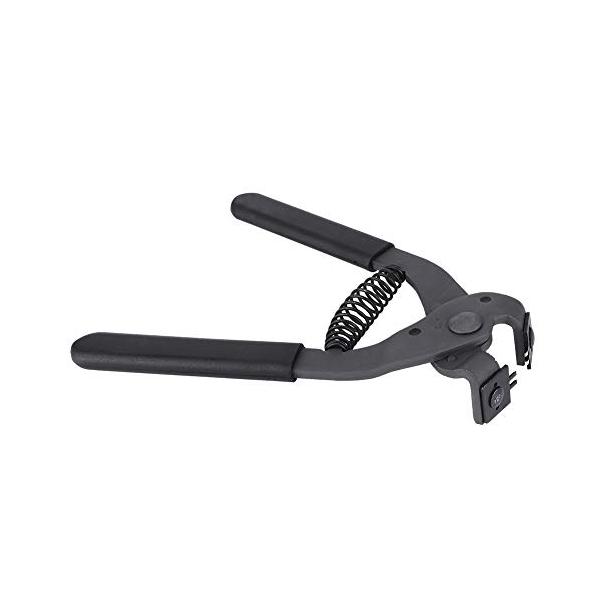 ブラック/-/-・パッケージ個数:1・顎の最大開口部：約。 10mm / 0.4in・全長：約。 17cm / 6.7in・材質：炭素鋼+ブラックフォーム・オプションのスタイル：4mm-4歯、4mm-2歯・カラー：ブラック