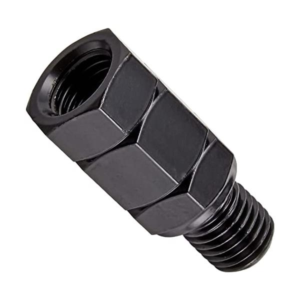 ブラック/対辺14mm/0900-505-01107・Size:対辺14mmPatternName:逆ネジM10→逆ネジM10タイプ・パッケージ個数:1・汎用・対辺14mm | 逆ネジM10→逆ネジM10タイプ・スチール製・ブラック塗装仕上...