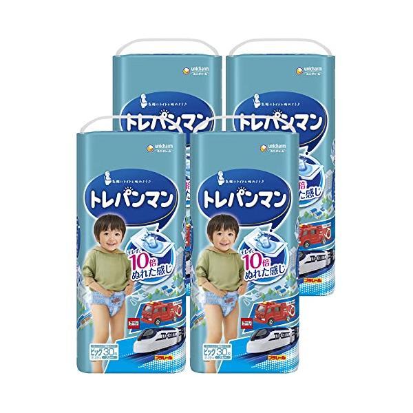 他サイト： トレーニング専用パンツ ビッグサイズトレパンマン 男の子 オムツ12~22kg120枚30枚×4ケース品の商品画像
