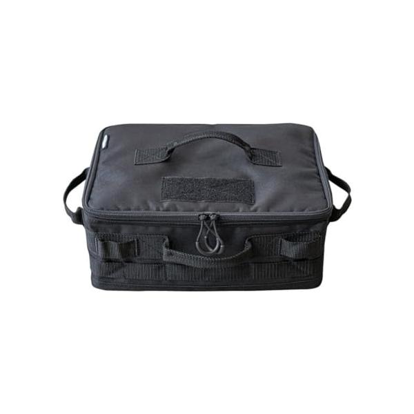 他サイト： WHATNOTワットノット ソフトコンテナ ツールバッグ ブラック 幅310mm×奥210mm×高130mm SC-01-BKの商品画像