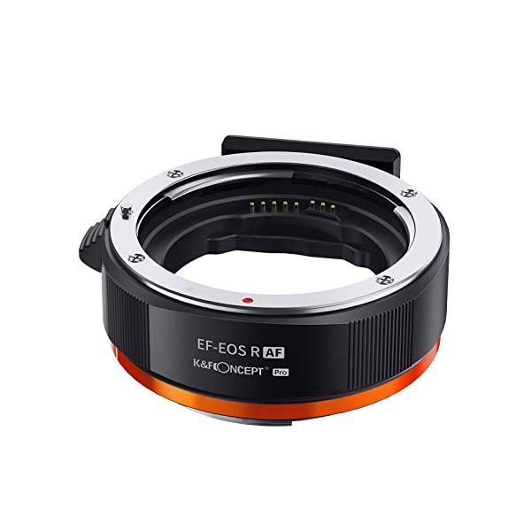 -/EF/EF-S-EOS R/EF-EOSRAF・Model:EF-EOSRAF・パッケージ個数:1・高速AF&amp;金属電子接点キヤノンEF / EF-SマウントレンズをキヤノンRFマウントのカメラボディで使える電子マウントアダプター...