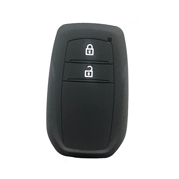 Kinotaka トヨタ専用 シリコン製 2ボタン スマートキーケース ヤリスクロス/新型ハリアー/新型カローラ/カローラツーリング/GRヤリス