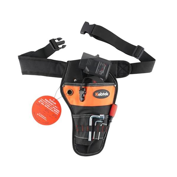 他サイト： Kebtek電気剪定ばさみバッグ 電動鋏 収納ケース ウェストバッグ ツールケース 差し入れバック 調整可能 ブラック（剪定鋏は別売り、出品者Kの商品画像