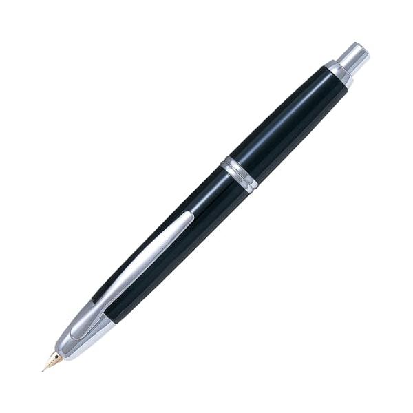 PILOT 万年筆 マンネンヒツ キャップレス B F ブラック FCN1MRBF