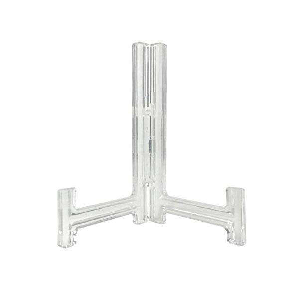 わにぞう L5皿立て直径18cm〜25cmのお皿用 額立て ディスプレイスタンド 写真 時計 アートボード アクリル 日本製L5 透明