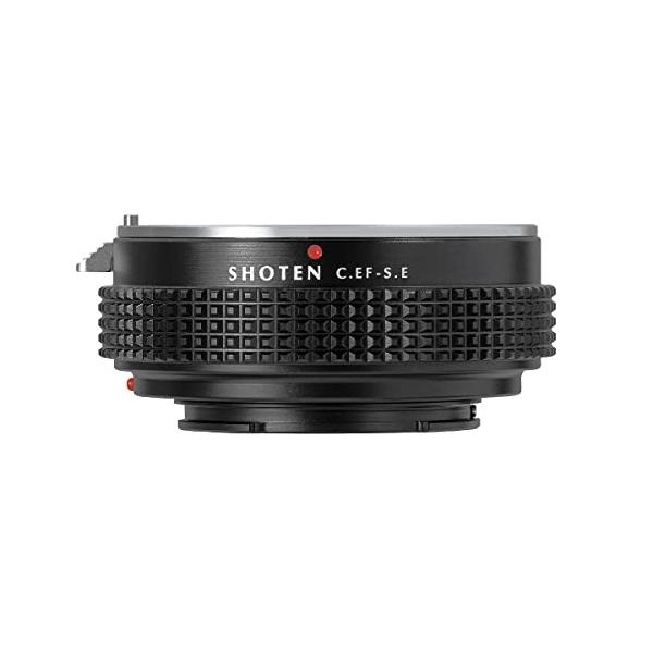 -/キヤノンEFマウント/CEF-SE・Size:キヤノンEFマウント・パッケージ個数:1・焦点工房オリジナルブランドSHOTEN（ショウテン）のマウントアダプター。オールドレンズになじむ外観で機能性とデザイン性に優れています。・特長 ： ...