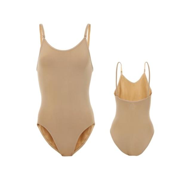 ベージュ/M（100-120cm）/-・Size:M（100-120cm）Color:ベージュ・??普段のレッスンから発表会・コンクール・新体操に使いやすいお手頃価格のボディファンデーションです。 ボディファンデーションは透けや、汗によって...