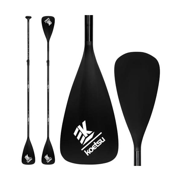 ブラック/-/-・Color:ブラック・4セクションのプロフェッショナル調節可能デザインこのプレミアム伸縮式パドルは、79インチから83インチ（201cmから211cm）まで調節可能で、あらゆるユーザーの身長にフィットします。様々な水域での...