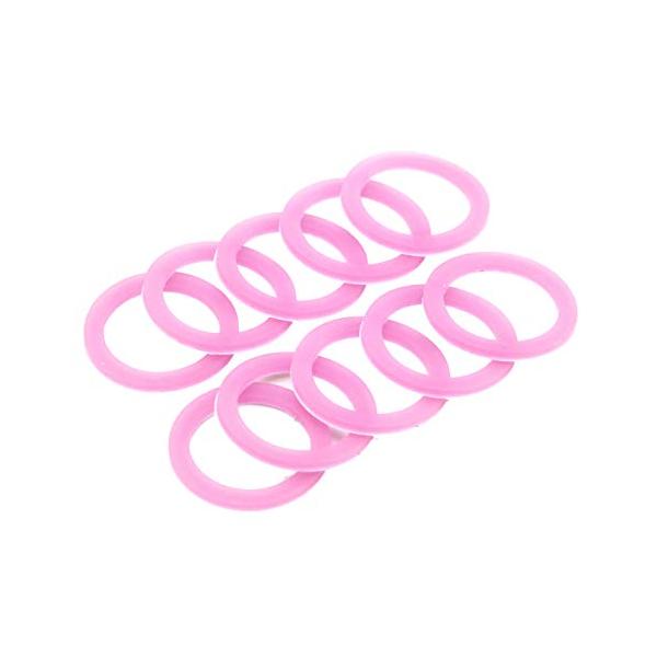 Edition:硬度70:赤・フルメタルのバインドヨーヨーに必須の消耗品、シリコンパッド１０枚セット・対象：競技向け YYFスリムサイズ互換。対象機種をご確認の上ご購入ください・競技向けヨーヨー用として最も多く採用されているYYFスリムサイ...