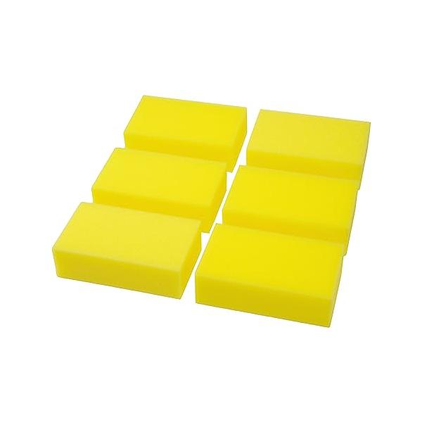 他サイト： 洗車 スポンジ 傷つかない 洗車用スポンジ 6個入り ウレタンフォーム 洗車用品 バイク 車 カーシャンプー 併用可 カーピカネットの商品画像