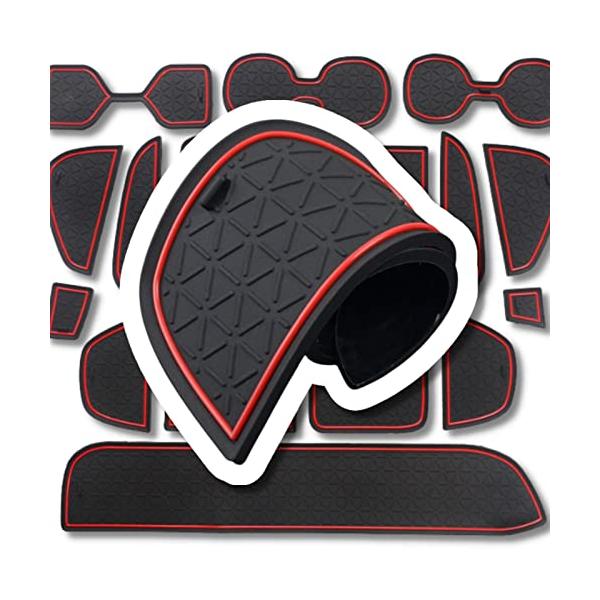 他サイト： COLORBIRD RAV4 50系 ラバーマット ノンスリップマット アクセサリー 車種専用設計 パーツ トヨタ 赤の商品画像