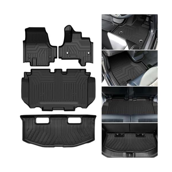 JJ プレイマット Jiooy ホンダ 新型 N-BOX JF5 JF6 JOY フロアマット+セカンドマット+