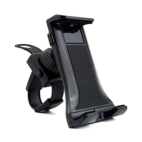 ブラック/-/-・一般的な タブレット スマートフォン を取り付け可能：このタブレットホルダーは、幅約11cm〜21.5cmまでのほとんどのタブレットがしっかりフィットします。・取り付けはスマートフォンをホールドしてベルトを引くだけです。・...