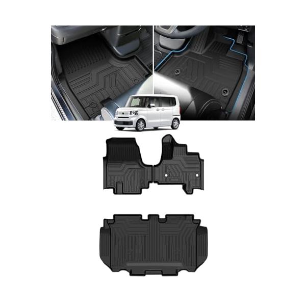 Cartist ホンダ 新型 N-BOX JF5 JF6型 フロアマット 3Dフロアマット カーマット セカンドマット n-boxカスタム 20