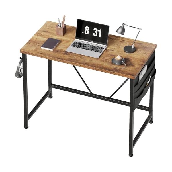 ピンテージ/80*40cm/-・Size:80*40cmColor:ピンテージ・大きな作業台と収納スペース机の上は大きいので パソコンと周辺機器を並べて置くことができ、手元がゆったり使える広さがあります。デスクは丈夫な収納袋とフックが付いて...