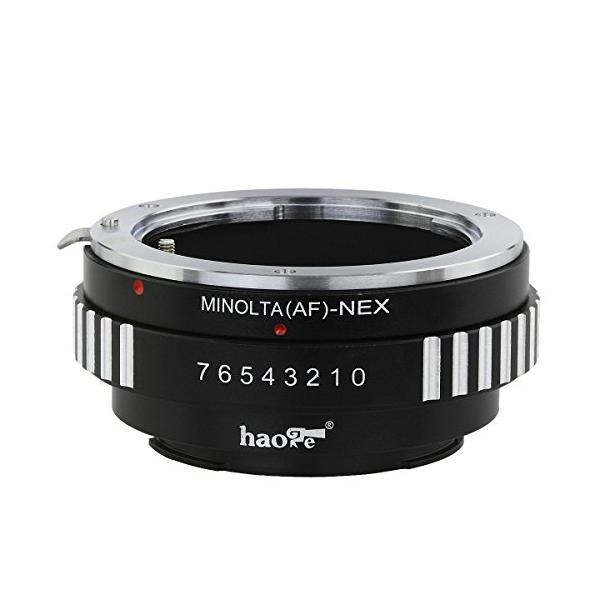-/-/AF-NEX・パッケージ個数:1・このHaogeアダプターは、コニカミノルタMA AFレンズソニーAタイプレンズをSonyのEマウントカメラに取り付けることができます。・対応カメラ:ソニーNEX-3、NEX-3C、NEX-3N、NE...