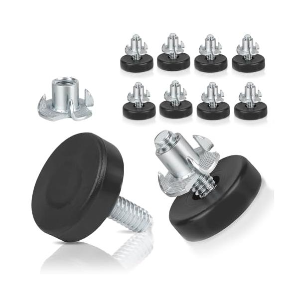 ブラック/なし/LXN267・強力で安定、バランス向上滑り止め付きのベースデザインにより、家具をしっかり固定し、滑りや傾きを防止。テーブル、椅子、キャビネットなどの家具を安定させ、グラつきを防ぎます。また、家具の底部を適度に持ち上げることで...