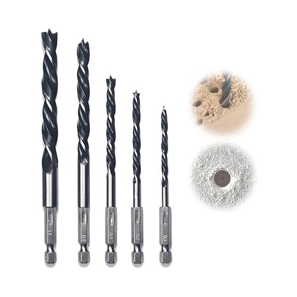 -/-/MILANQW-RC110・精密穴あけ性能? 135°特殊研削ポイントが作業面でのビット滑りを防止。パラボラ溝設計で切削くずをコンパクトに排出し、発熱抑制により工具寿命を延伸。驚きの滑らかさで金属/木材/プラスチックに高精度な穴あけ...