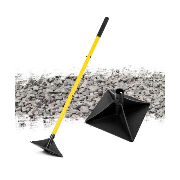 幅広い用途イエロー/20cmx20cm/STT-001-08・Size:20cmx20cm・効率的な締固め性能：20×20cmの大型で重量2.1kgのヘビーデューティータンピングヘッドを搭載し、接地面積が広く、地面への圧力を均等に分散します...