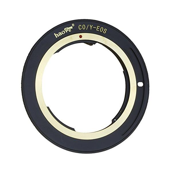 ブラック/-/CY-EOS-J・パッケージ個数:1・マニュアルレンズアダプター、コンタックス / ヤシカ C/Y マウントレンズからCanon EOSカメラ用。・アダプターリングには電気接点はありません。 露出とフォーカスは手動調整が必要で...