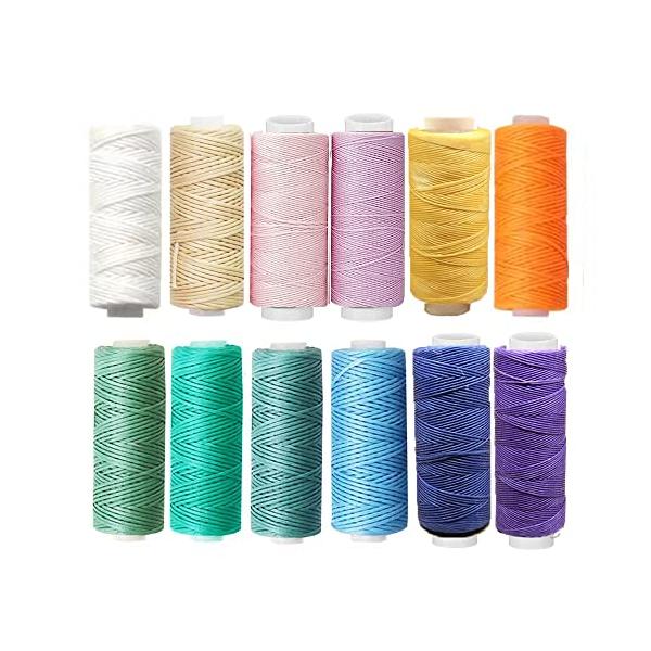 多色/0.8mm 30M-B/-・Size:0.8mm 30M-B・??12色セット：豊富な和の色　自然の中にある色から汲み取られている和の色、淡い色、落ち着いた色、くすんだ色、明るい色レザークラフトによく使う色を全部お揃い。・??最適太さ...