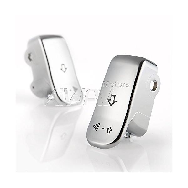 クロム/-/71500180・Color:クロム・パッケージ個数:1・参照用OEM部品番号：71500180・親指が快適にフィットします。・手袋をしたままでもウインカースイッチを簡単に押すことができます。・元のウインカースイッチキャップを取...